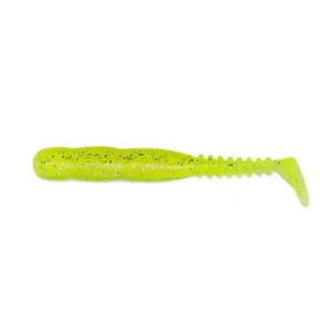 REINS Rockvibe Shad 2" Chartreuse Silver Glitter