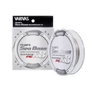 Varivas Avani SeaBass Max Power PE X8 Stealth Gray 150m