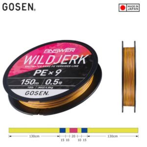 Gosen Answer Wildjerk PE X9-150m